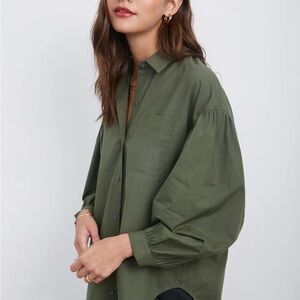 Rails Anthropologie Olive Janae top small